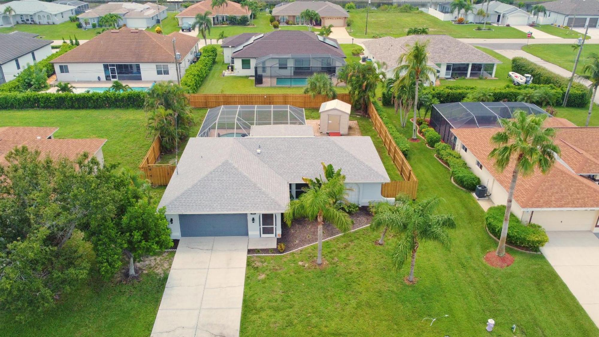 Beautiful Pool Home With Sleeping For 8 For Lovelypeople Cape Coral Exteriér fotografie