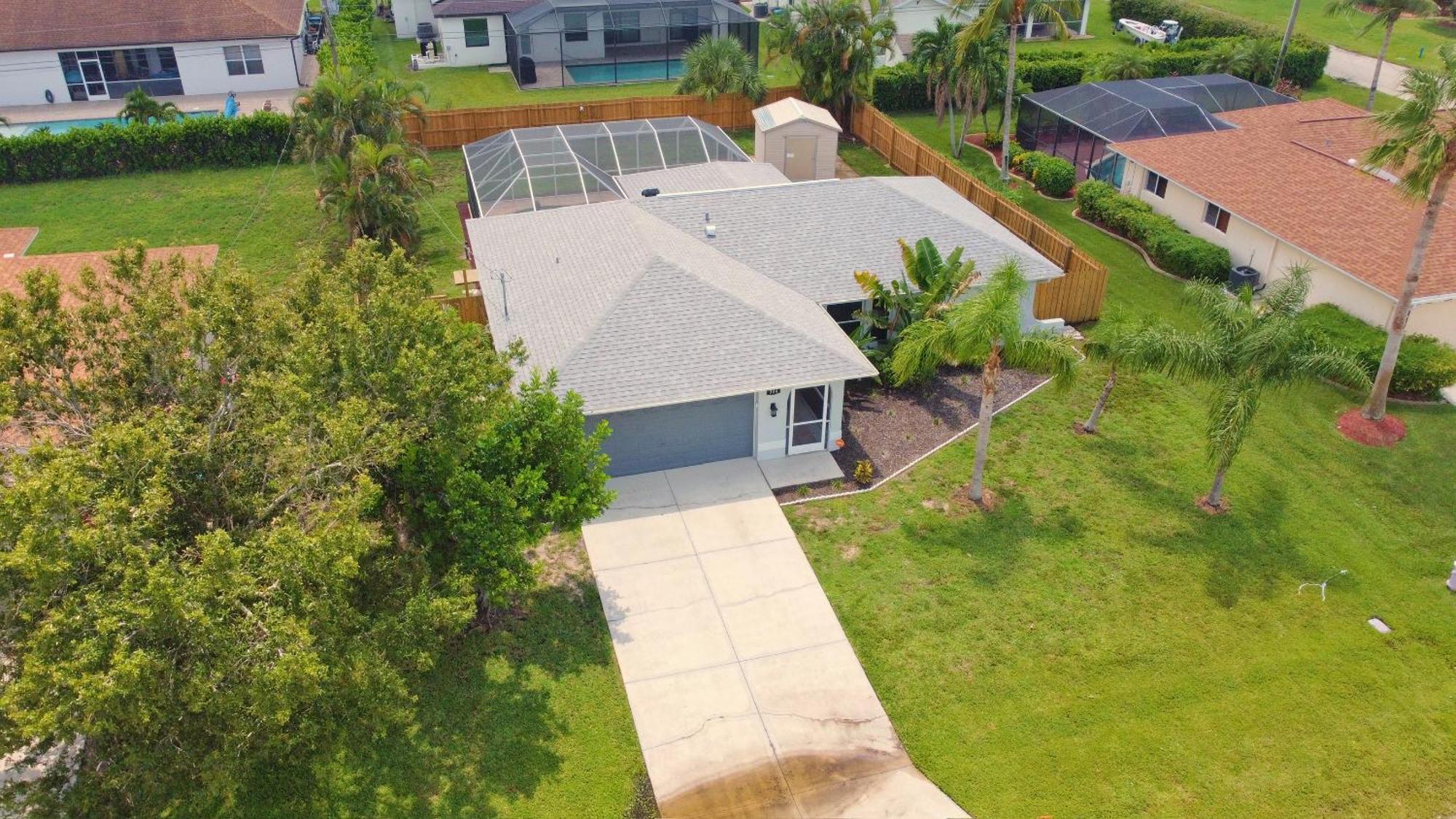 Beautiful Pool Home With Sleeping For 8 For Lovelypeople Cape Coral Exteriér fotografie