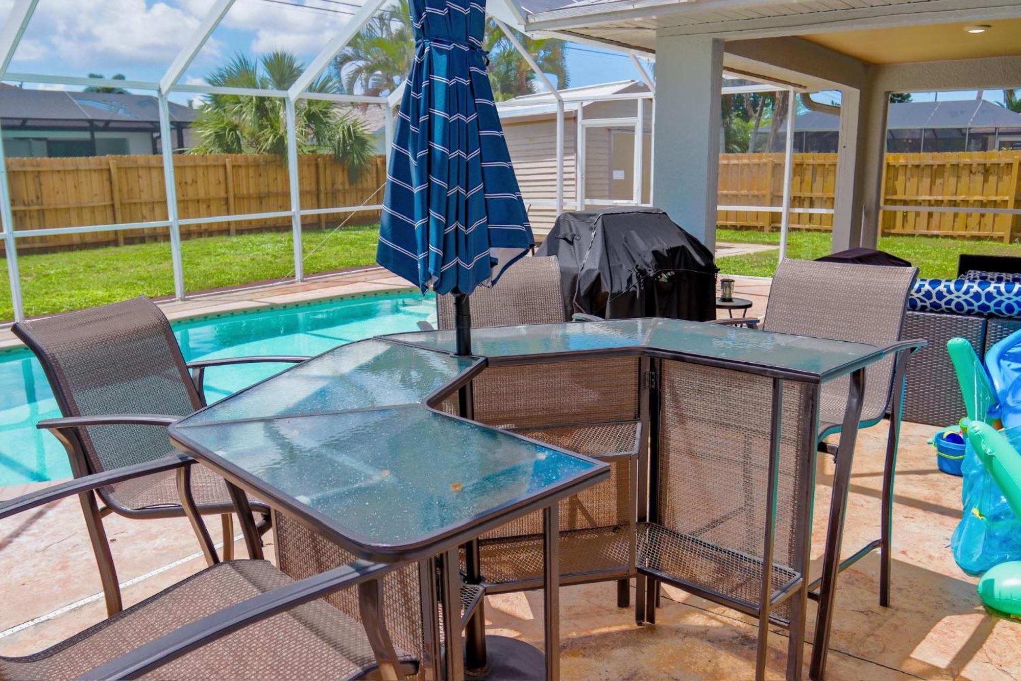 Beautiful Pool Home With Sleeping For 8 For Lovelypeople Cape Coral Exteriér fotografie